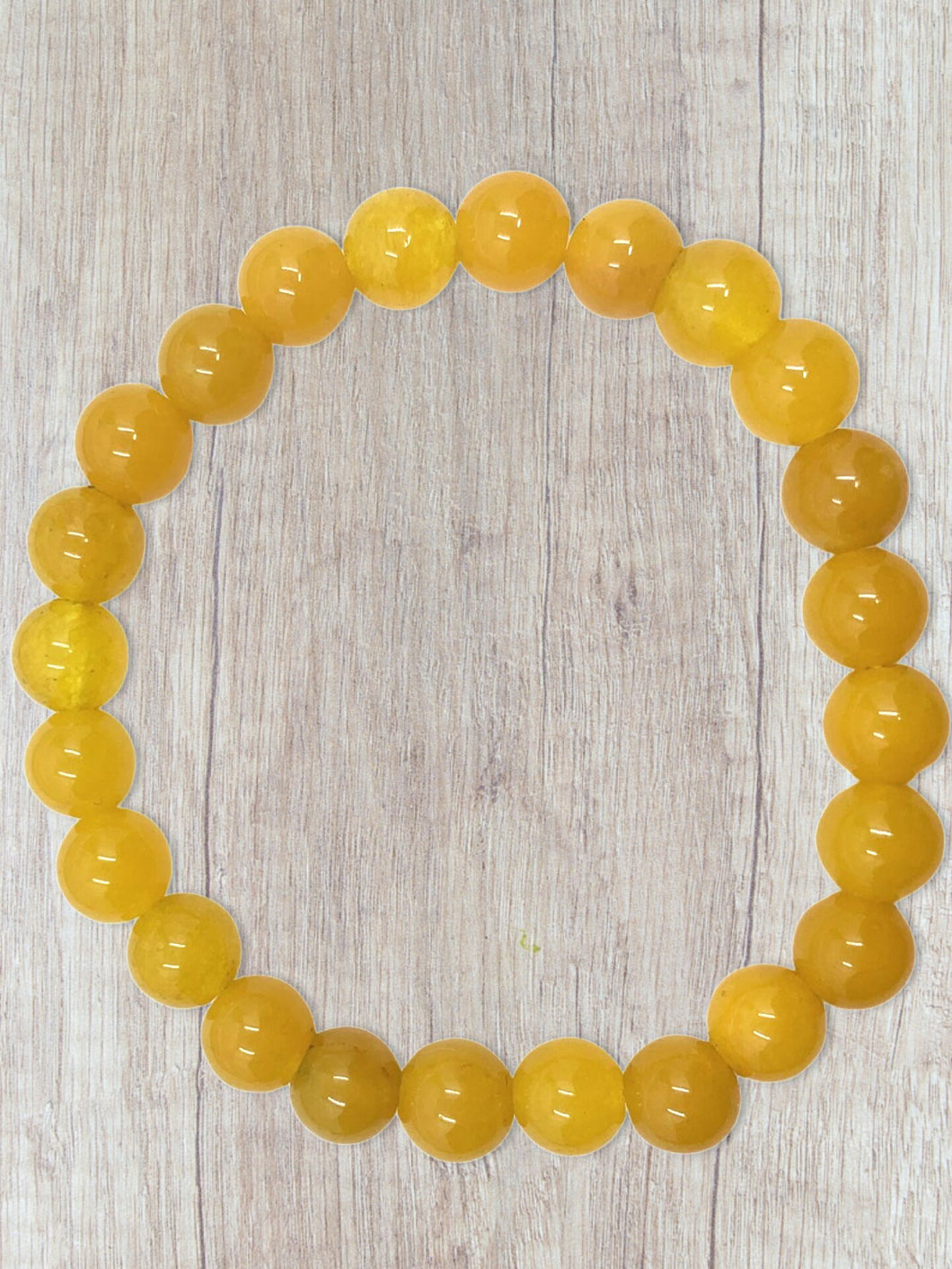 YELLOW AGATE BRACELET